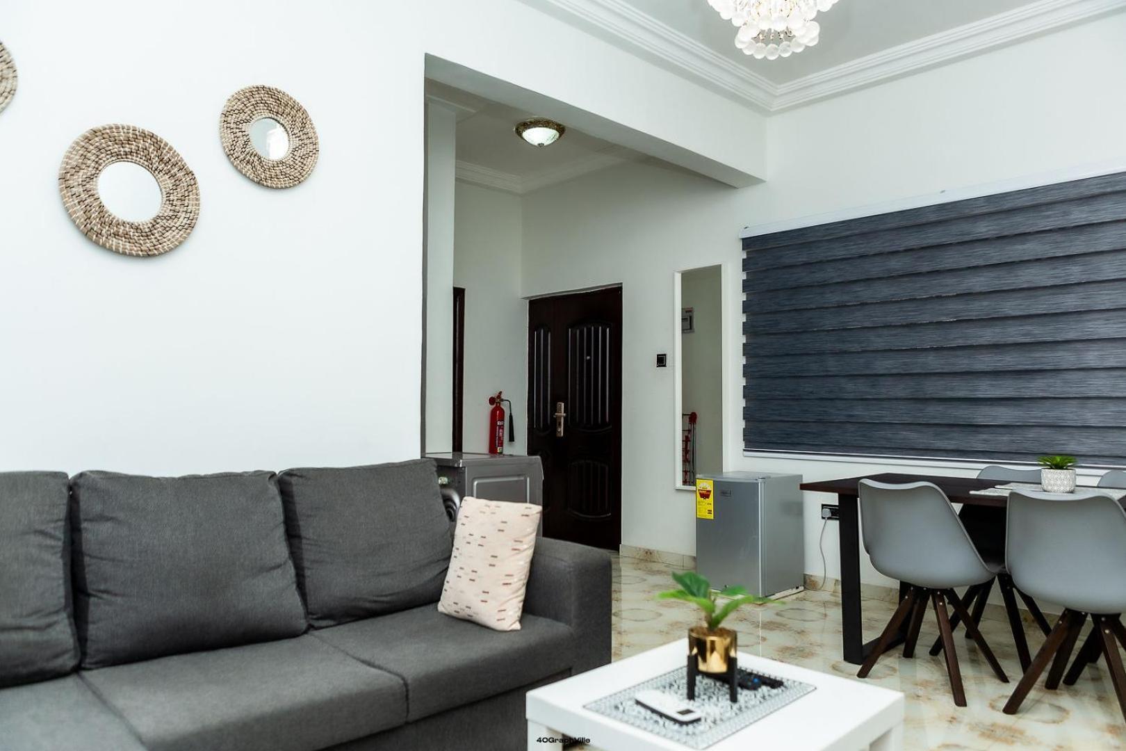 Stylish East Legon Apartment - Ac, Wi-Fi, Netflix Accra Luaran gambar