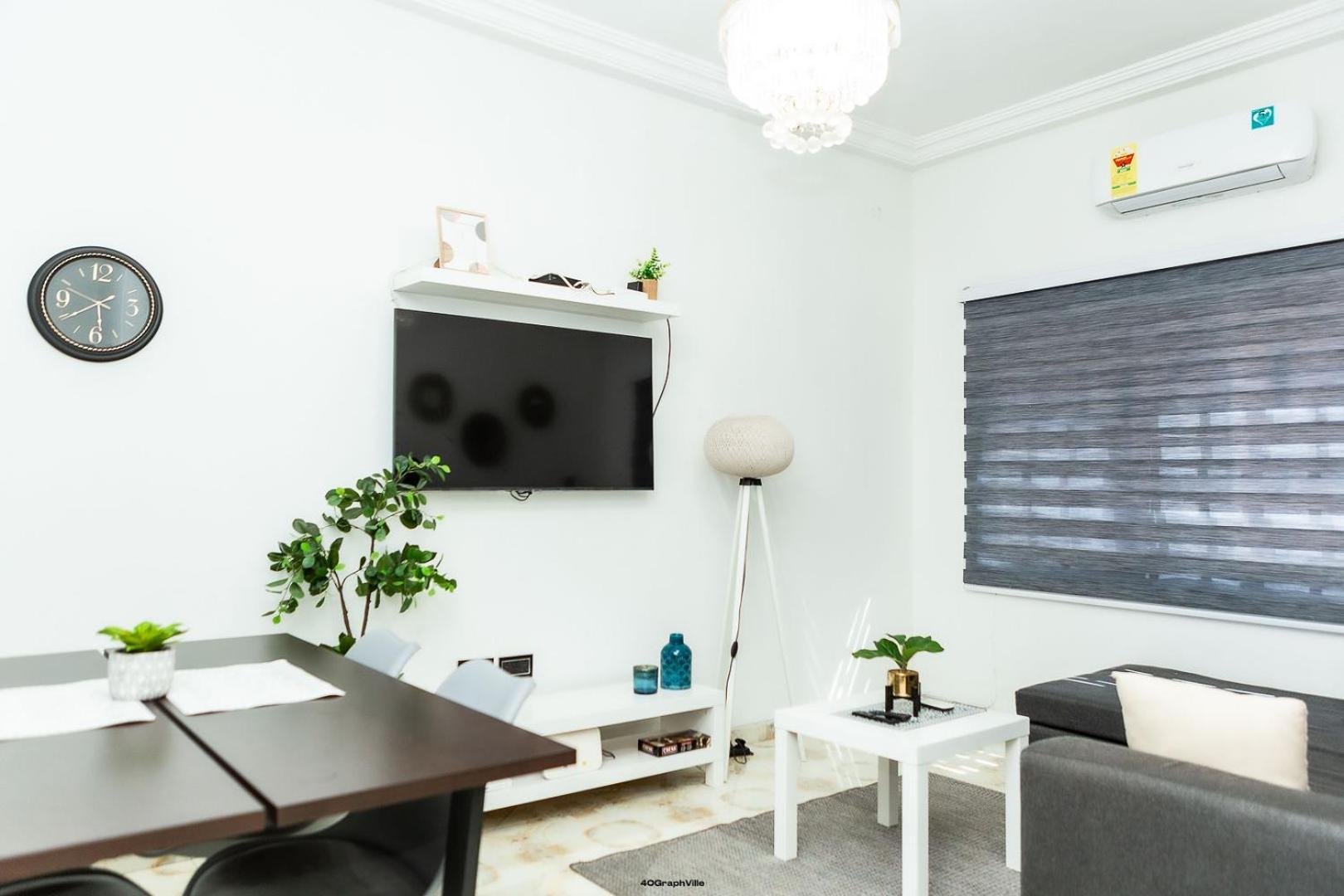 Stylish East Legon Apartment - Ac, Wi-Fi, Netflix Accra Luaran gambar
