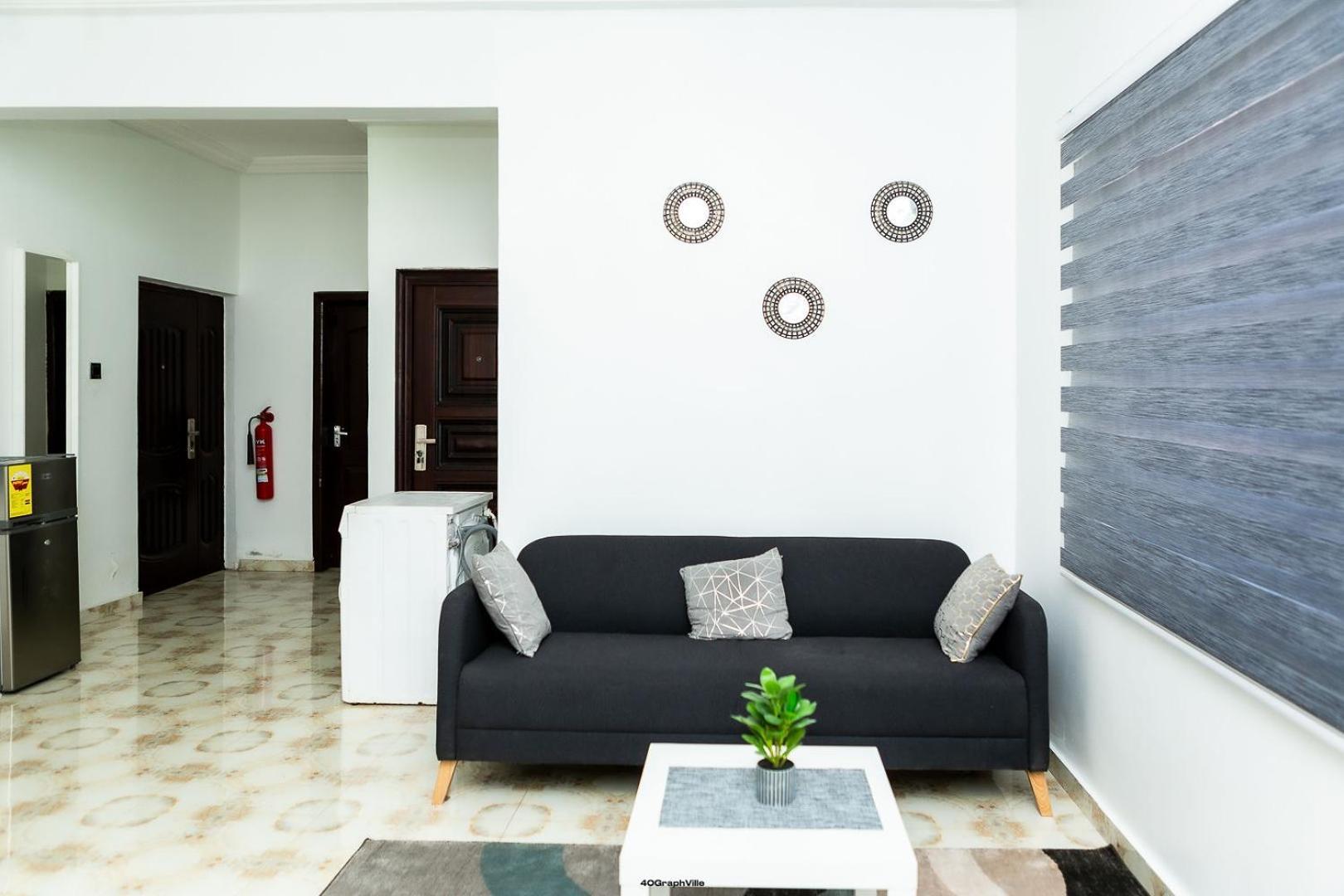 Stylish East Legon Apartment - Ac, Wi-Fi, Netflix Accra Luaran gambar